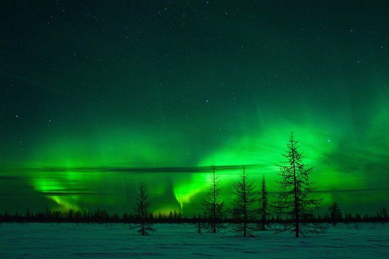 северное, сияние Краски Ямалаphoto preview