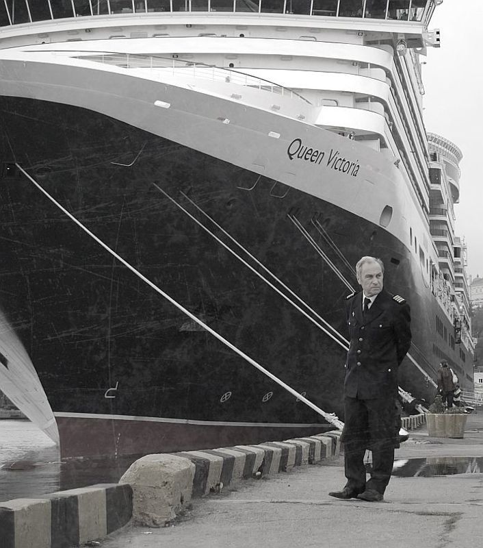 queen victoria, odessa, bw Queen Victoria in Odessaphoto preview