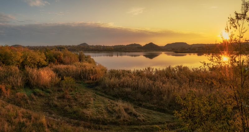 Утро донецкое, утро осеннее ...photo preview