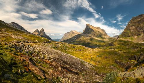 Among the mountains