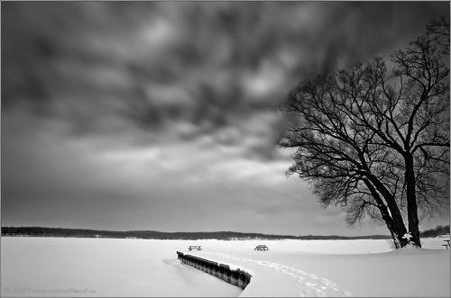 Cold, dark sky