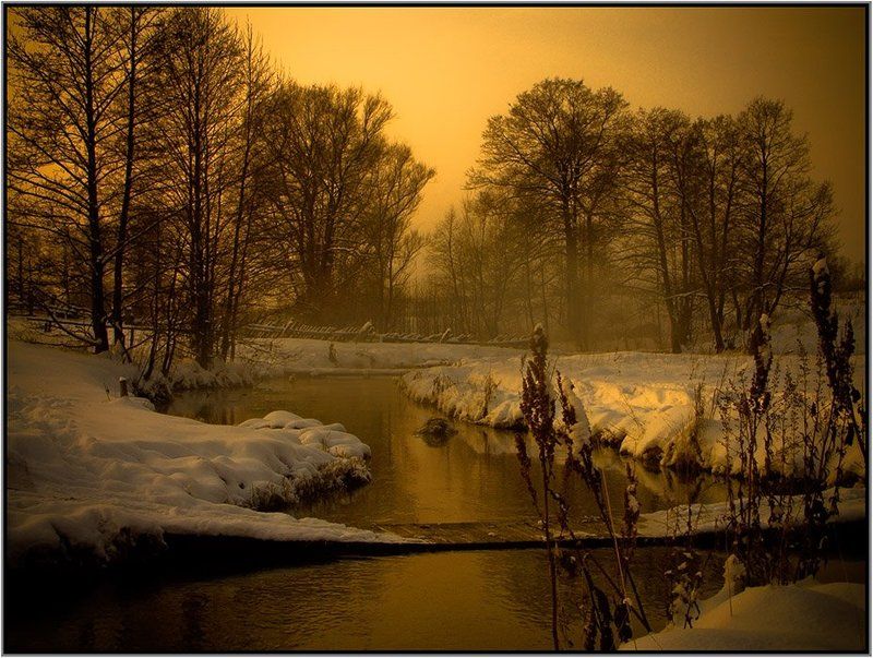 вечерняя, деревенская...photo preview