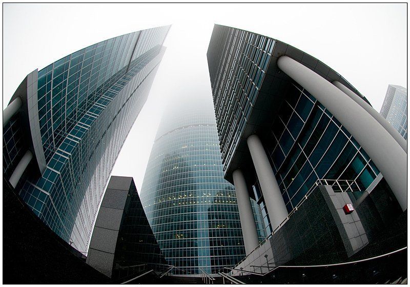 москва-сити, туман Туман-Ситиphoto preview