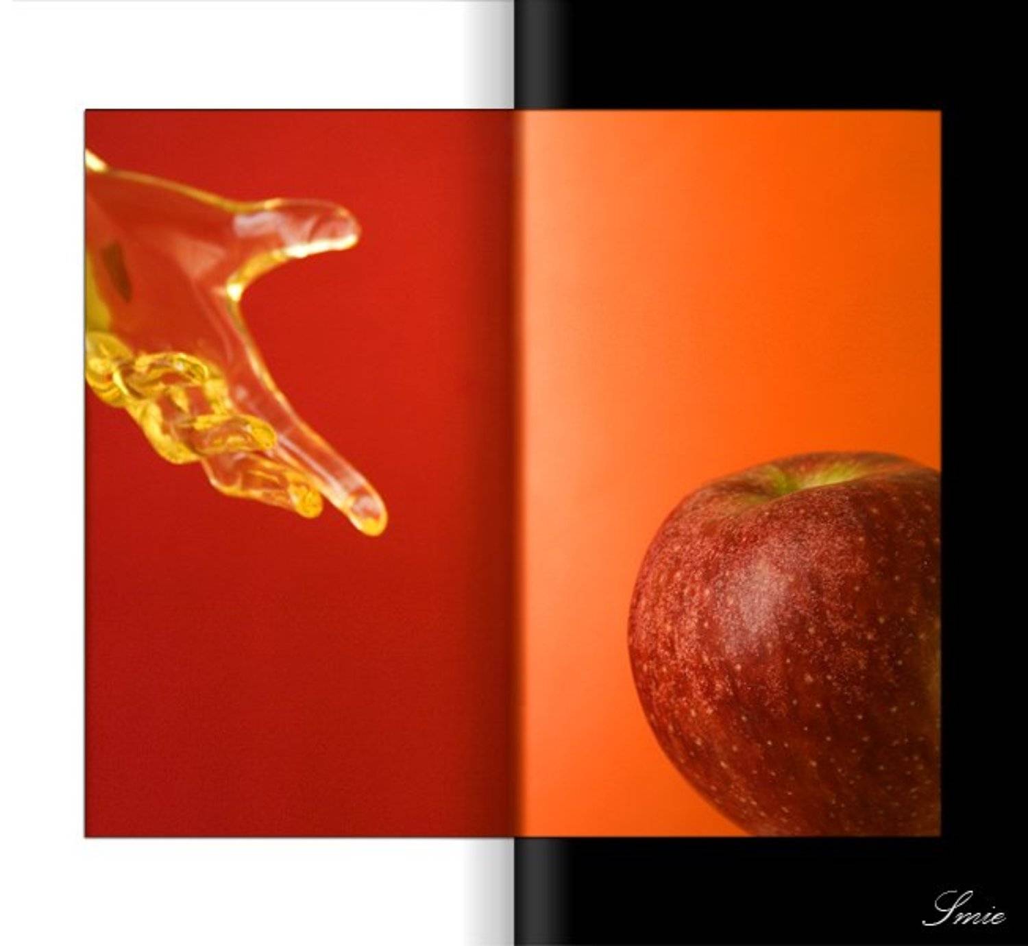 искушение. Автор: smie рука, яблоко, рай, искушение, smie