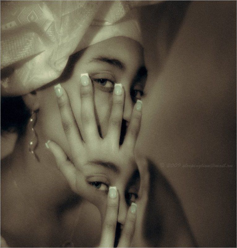 pilgrim, figure study, девушка, портрет, пленка, манипуляции Double visionphoto preview