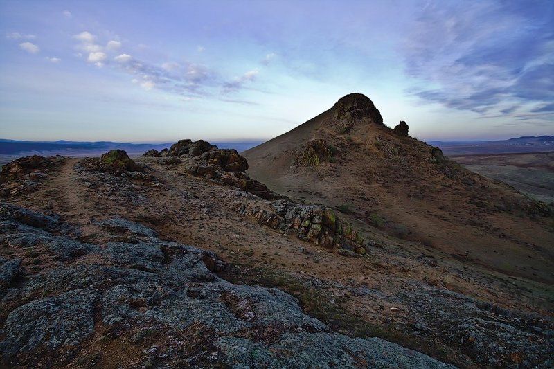 вечер, закат, сопка, i_go Сопка \