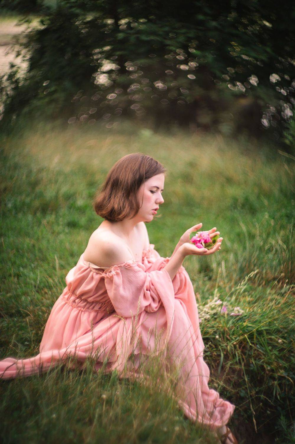 Портрет, гелиос, женский портрет, постановочная фотография, книга, сюжет, Офелия, нимфа, сказочная фотосъемка, Москва, Башкатова Юлия