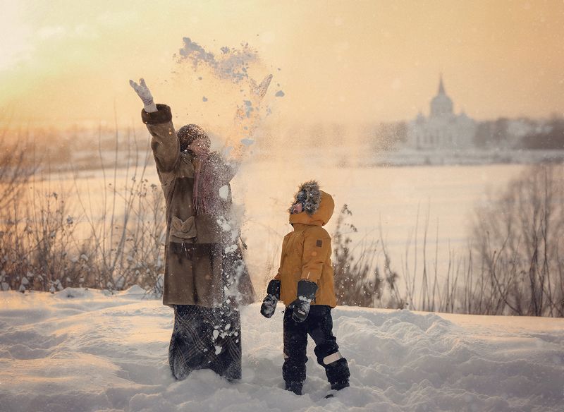 Снежное сердце... Любовь...photo preview