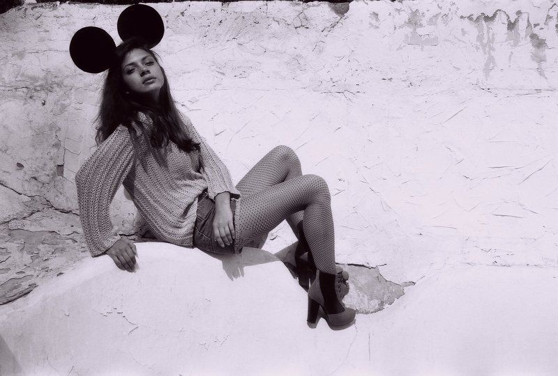 Black and white, Film, Luna, Portrait Nikiphoto preview