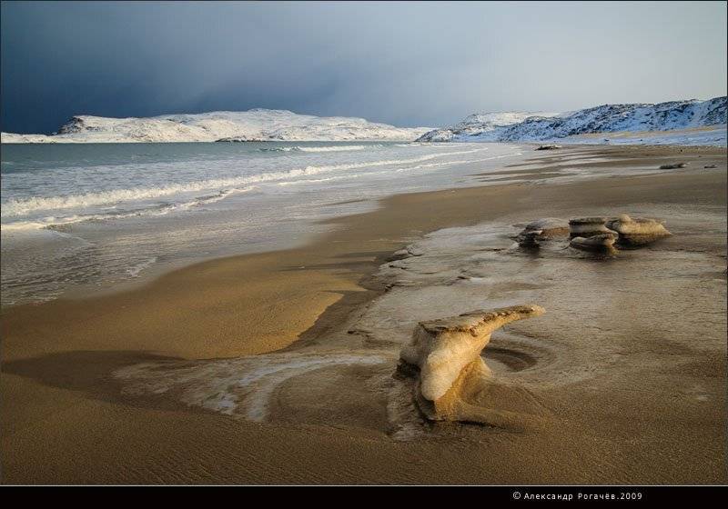 Про северное море.. Автор: Александр Рогачёв мурманск,кольский_полуостров,море,зима, Александр Рогачёв