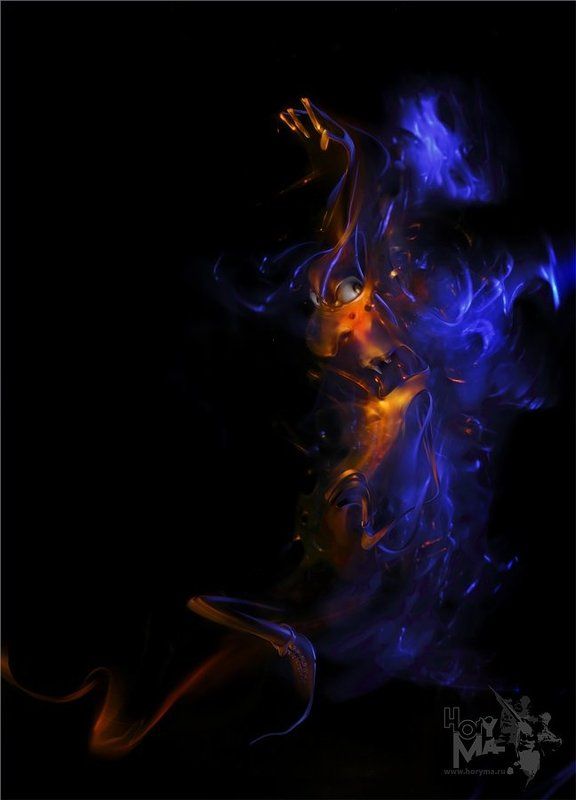 светографика, свет, графика, портрет, история, сюжет, предметы Да спи уже  (Светографика - Световые сдвиги 2008-2009 )photo preview