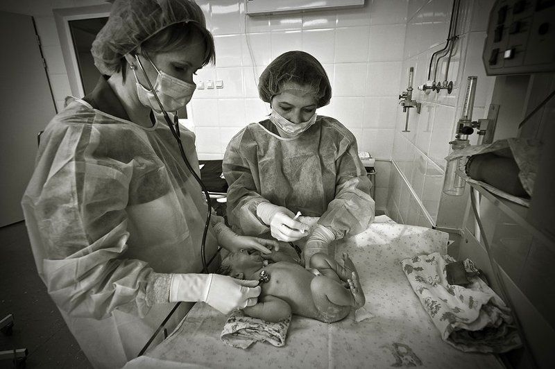 медицина, дети, жанр Рождениеphoto preview