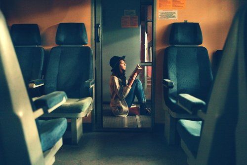 Girl with book