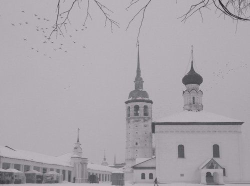 в городе N