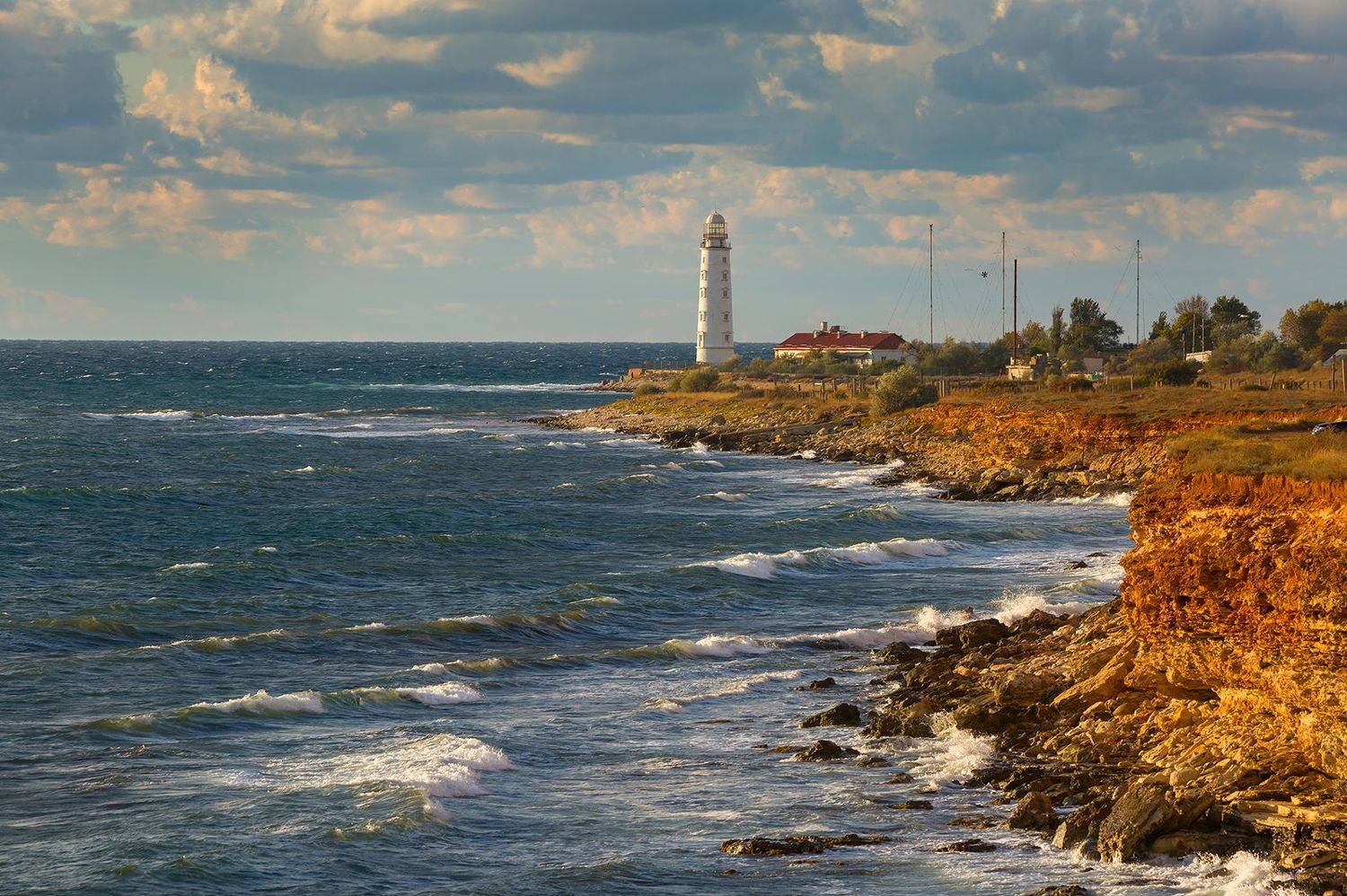Херсонесский маяк. Автор: Титов Сергей херсонесский маяк, крым, черное море, севастополь, мыс херсонес, Титов Сергей