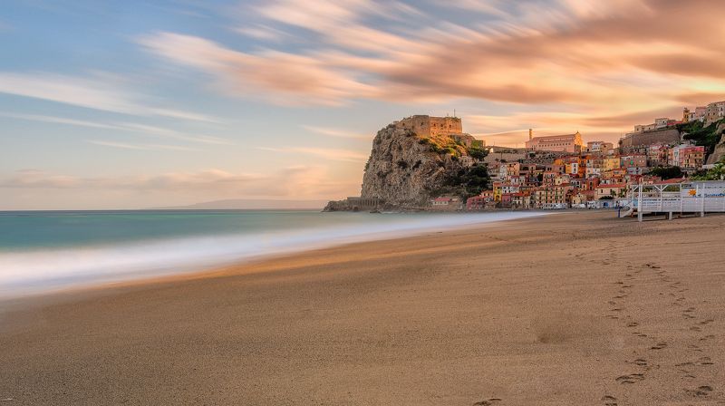 sunset, photo, seascape, landscape, 35awards, sicilia, longexposure Un pezzo di paradisophoto preview