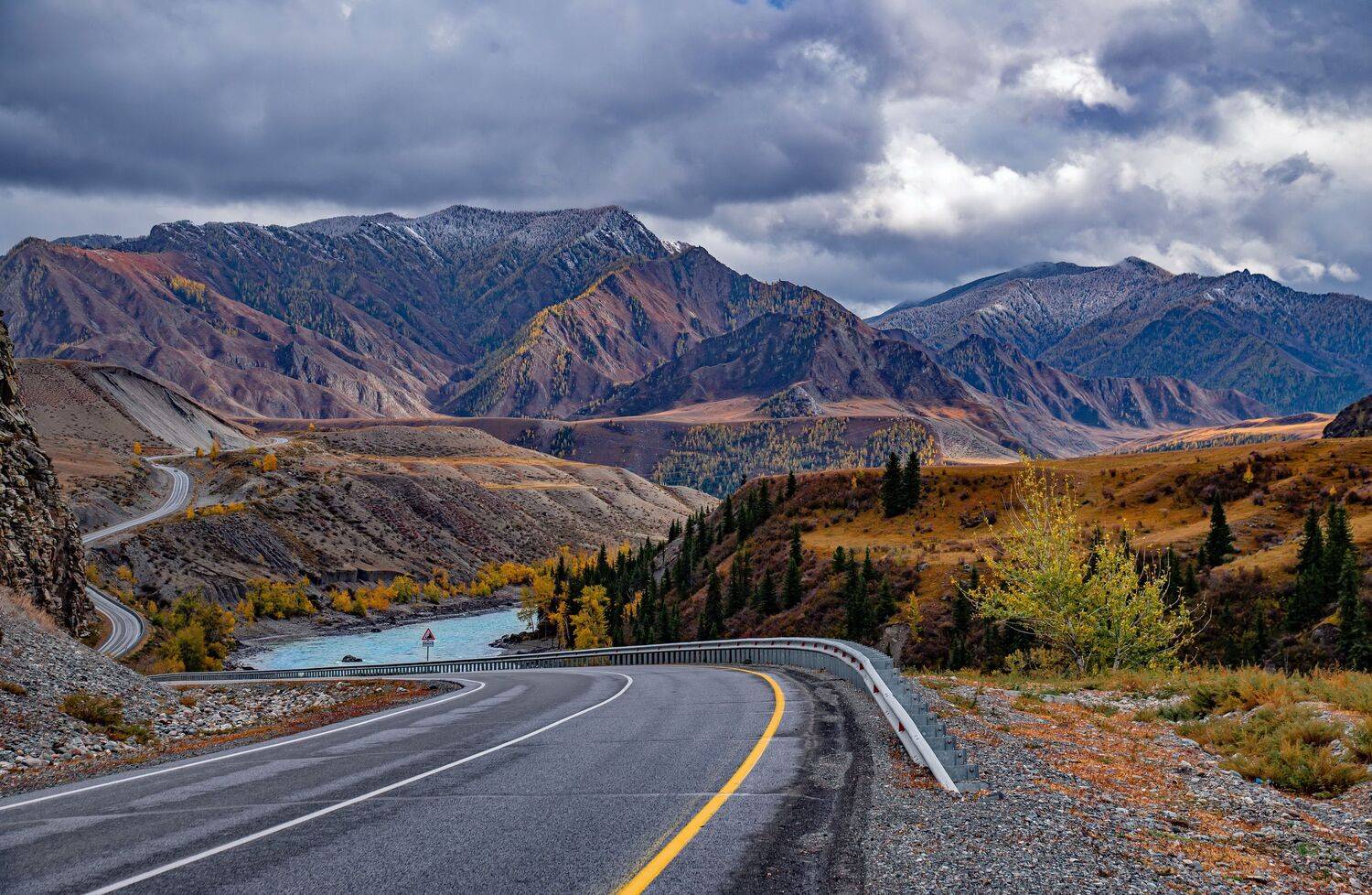 алтай. осень. горы., Евгений Дроботенко