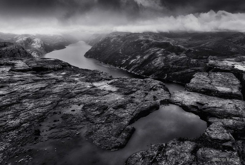 Preikestolen in BWphoto preview