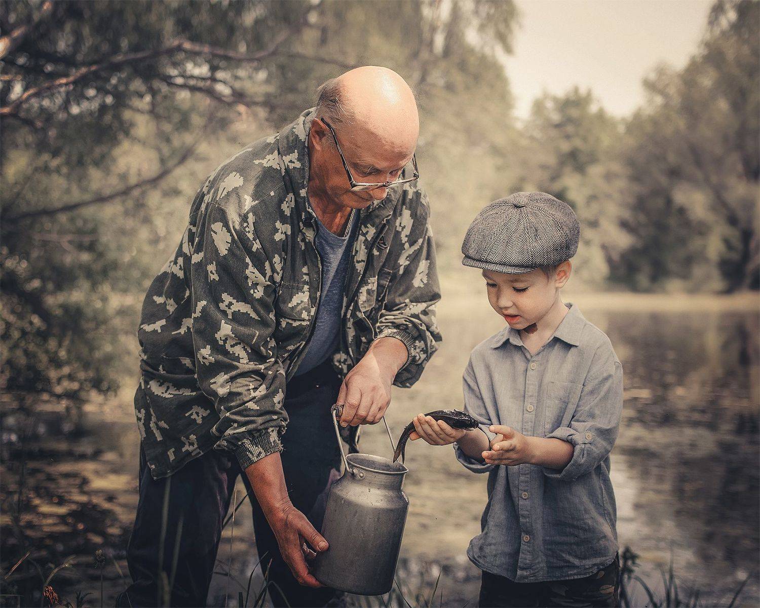 Рыбаки.... Автор: Преснякова Мария , Преснякова Мария