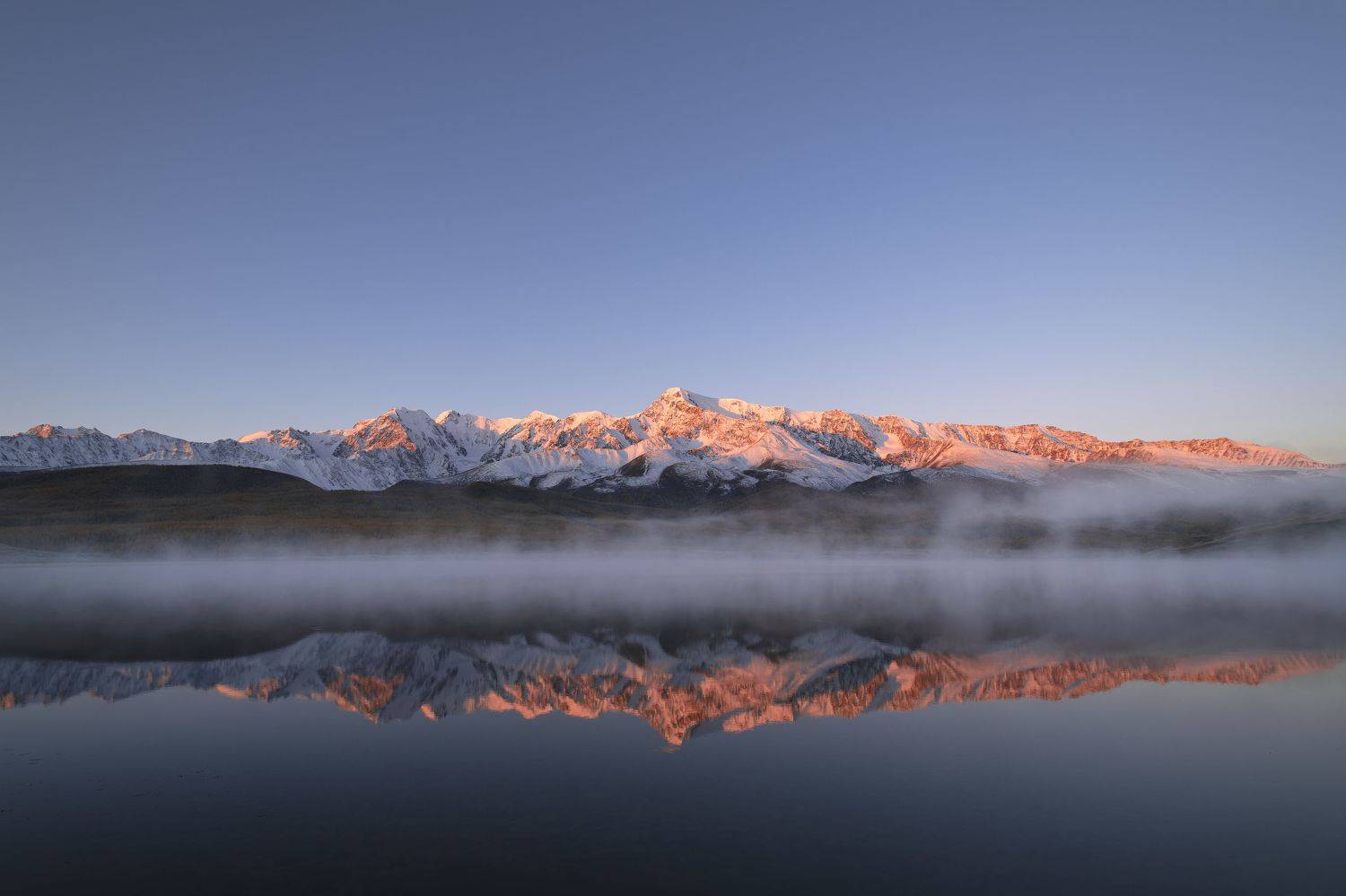 Магия озера Джангысколь. Автор: Разум Митя пейзаж, природа, горы, озеро, рассвет, Разум Митя