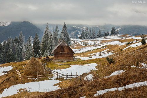 вечер в Карпатах