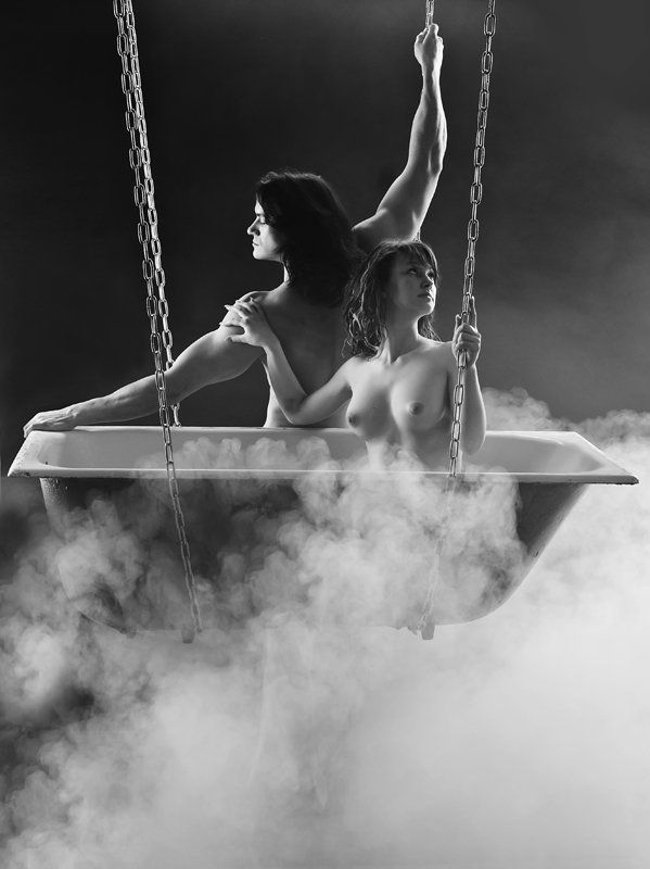 ню, мужчина и женщина **photo preview