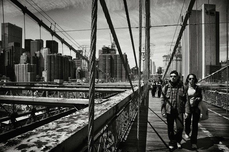 На Бруклинском мосту.photo preview