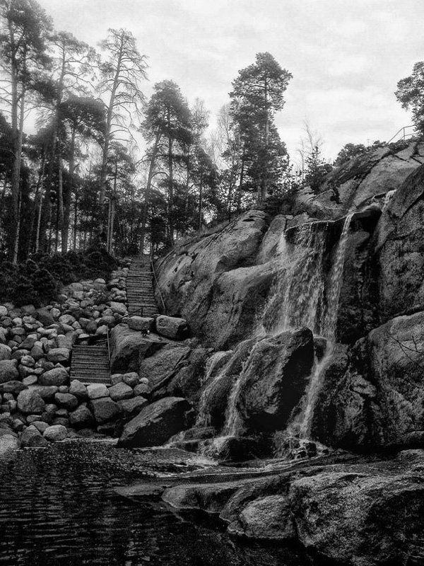 парк, котка, водопад, путешествие Котка.Паркphoto preview