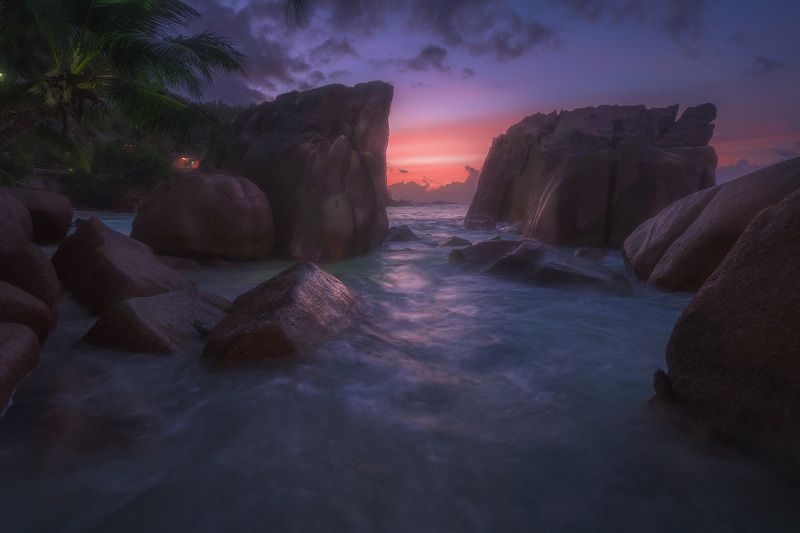 Закат на Anse Patatesphoto preview