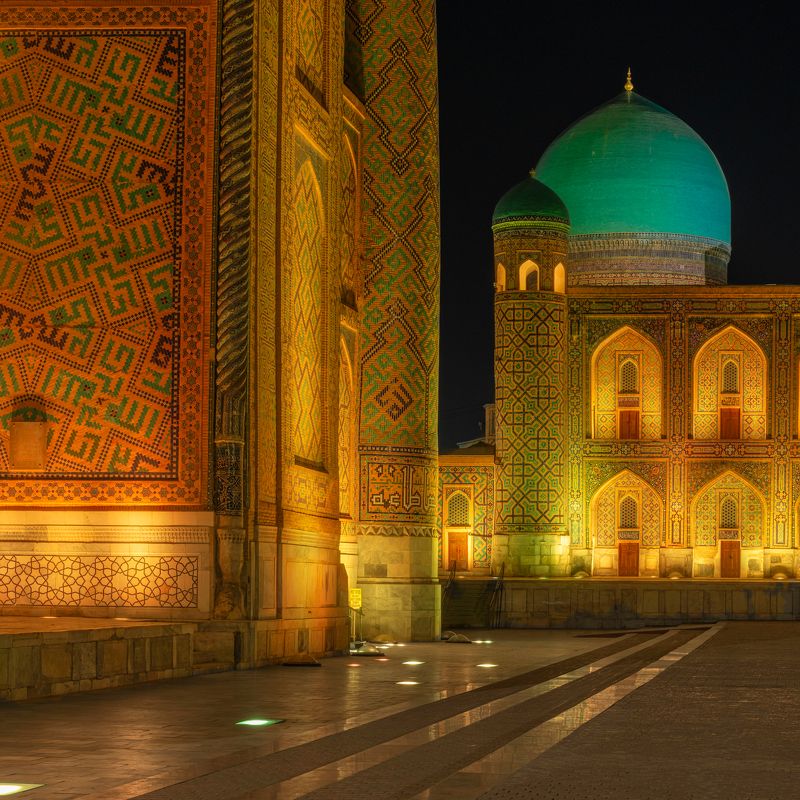 узбекистан, uzbekistan, архитектура,  Восточная ночьphoto preview