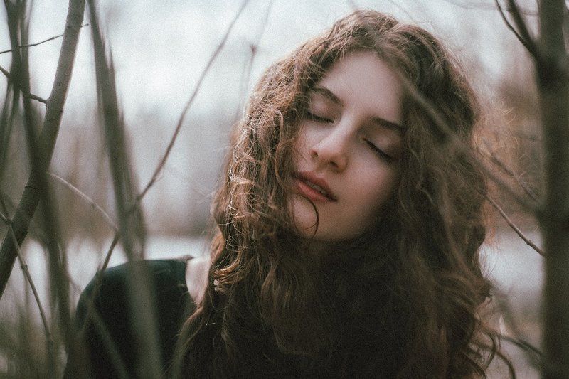 девушка, портрет, цвет Машаphoto preview