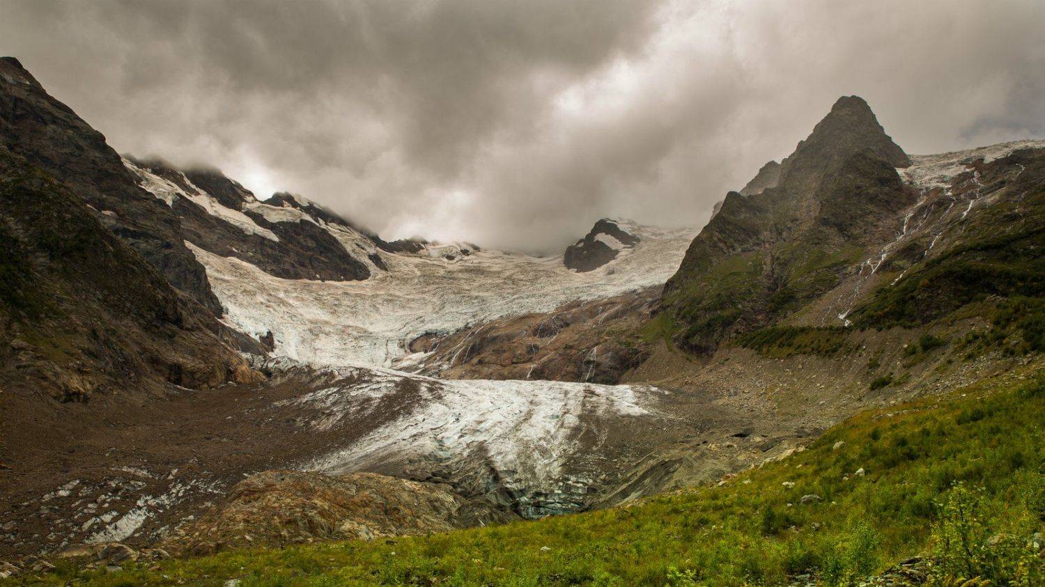 Горы, Ледник, Pavel  Evgrafov