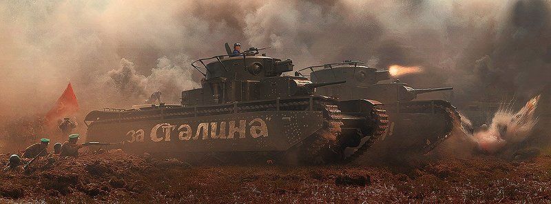 Атака, За Родину, Танк-Т-35 За Родину!photo preview