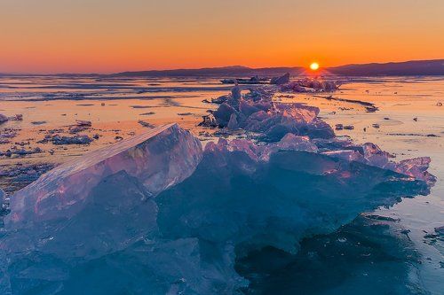 Становая трещина на рассвете