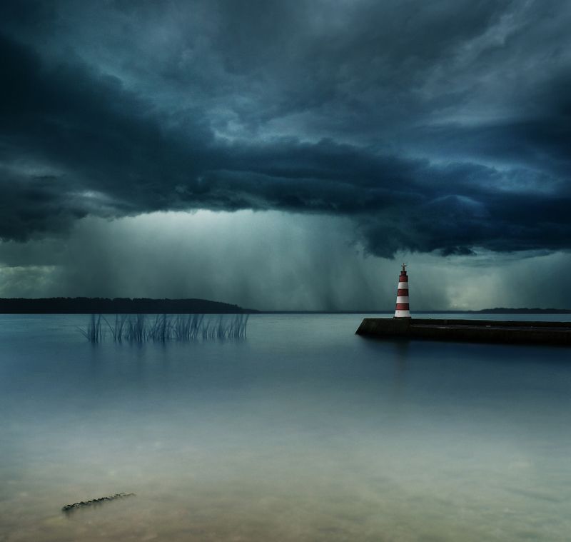 Lithuania, long exposure, storm *photo preview