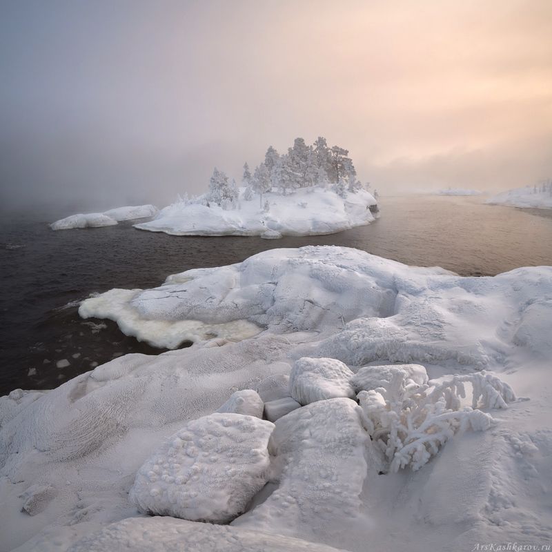 зимняя ладога, карелия, шхеры зимой, ладожское озеро, зимний пейзаж \