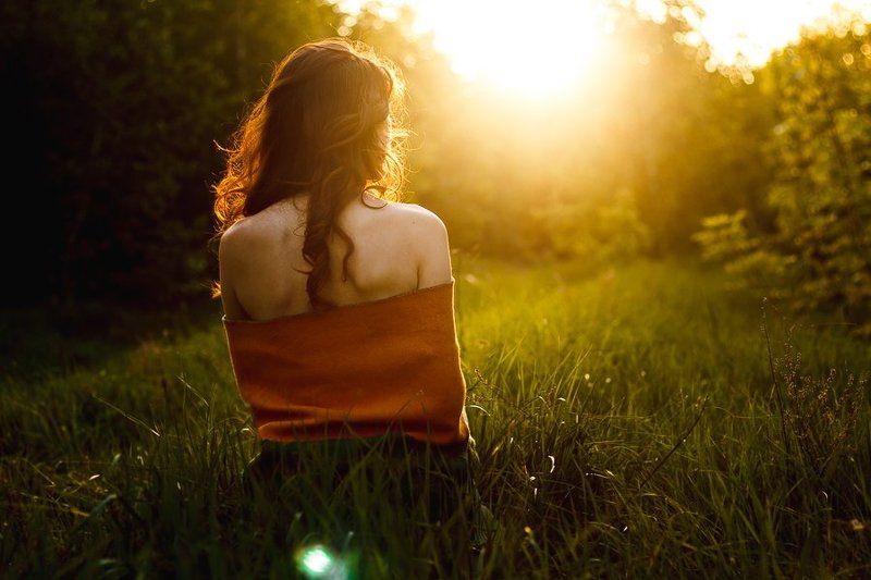 pray, girl, sunset prayphoto preview