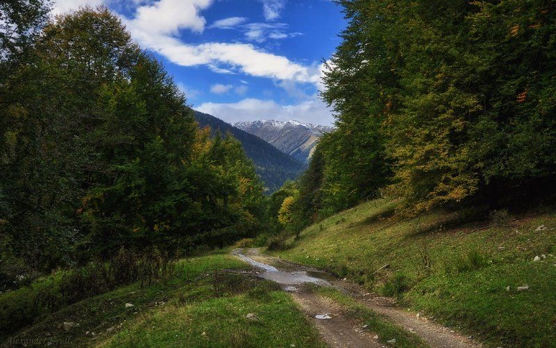 Осенней дорожкой - в горы...photo preview