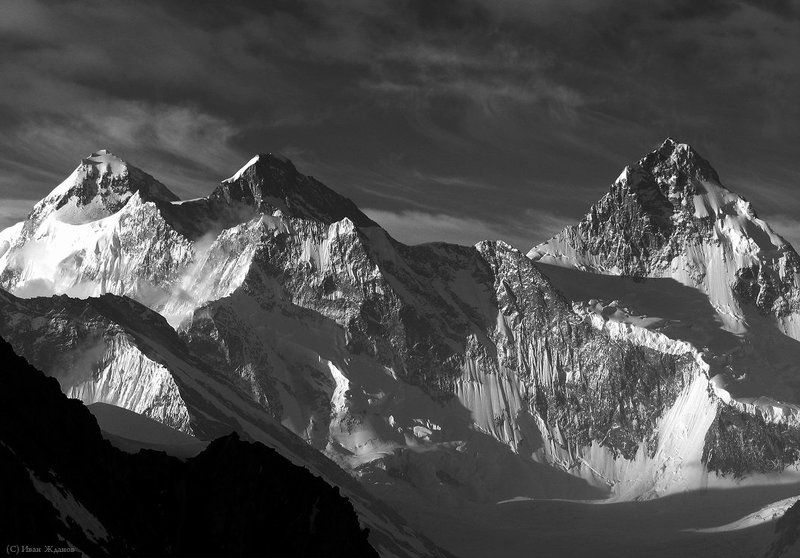 горы,каракорум, ледник, вершины, гашербрум, туризм, альпинизм. Про неприступность великанов.photo preview