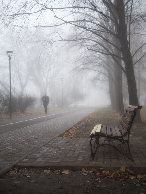 туман, москва, осень Туманная Москваphoto preview