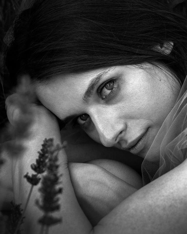 girl, woman, black and white, portrait, Girlphoto preview