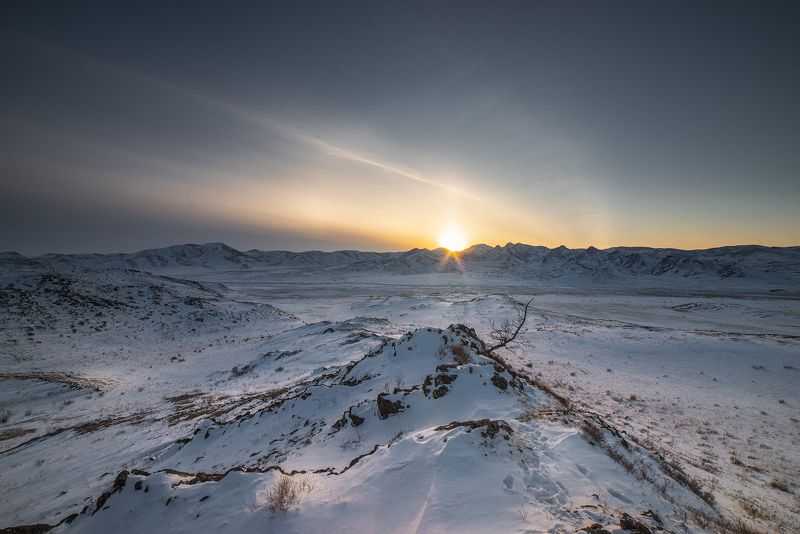 Закат в долине реки Камыштаphoto preview