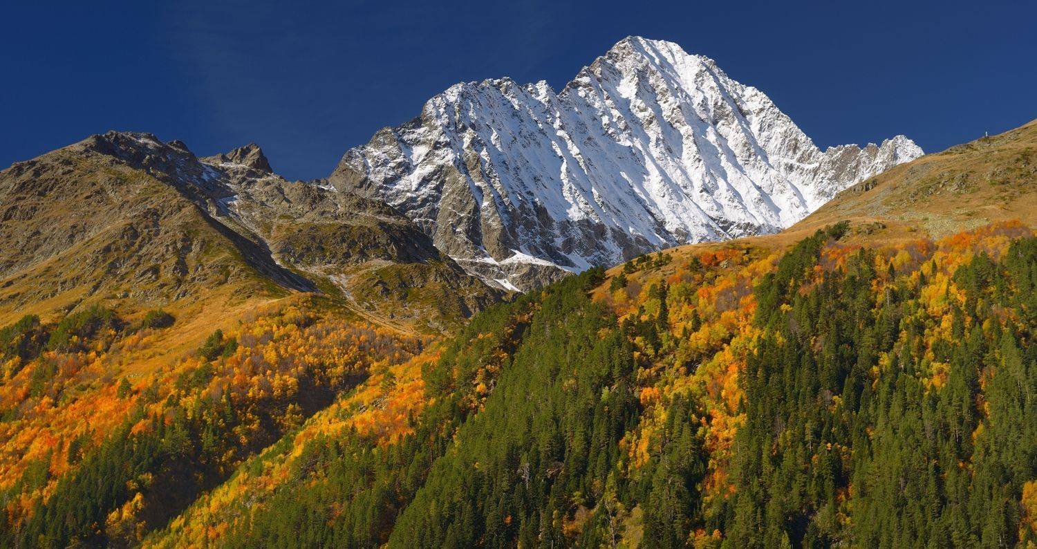 горы осень аксаут, Александр Жарников