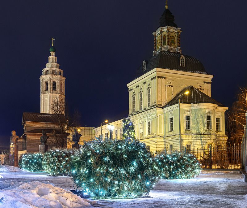 Николо-Зарецкий храм зимойphoto preview