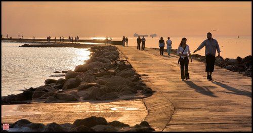 Предзакатный ленивый моцион