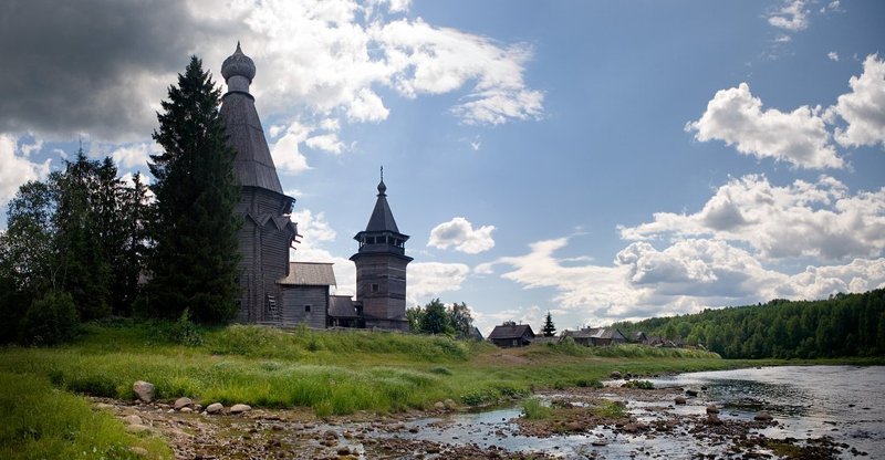 церковь, николая, чудотворца, (1696г), деревня, согиницы, (ленинградская обл.) Церковь Николая Чудотворца (1696г)photo preview
