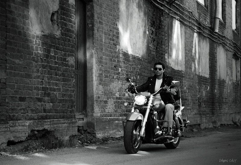 depeche, mode, мужчина, мотоцикл, настроение Policy Of Truthphoto preview