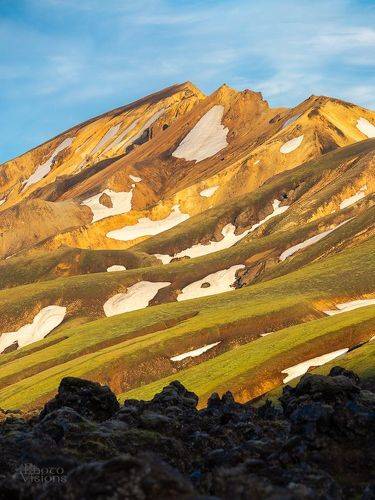 Color contrast from Iceland