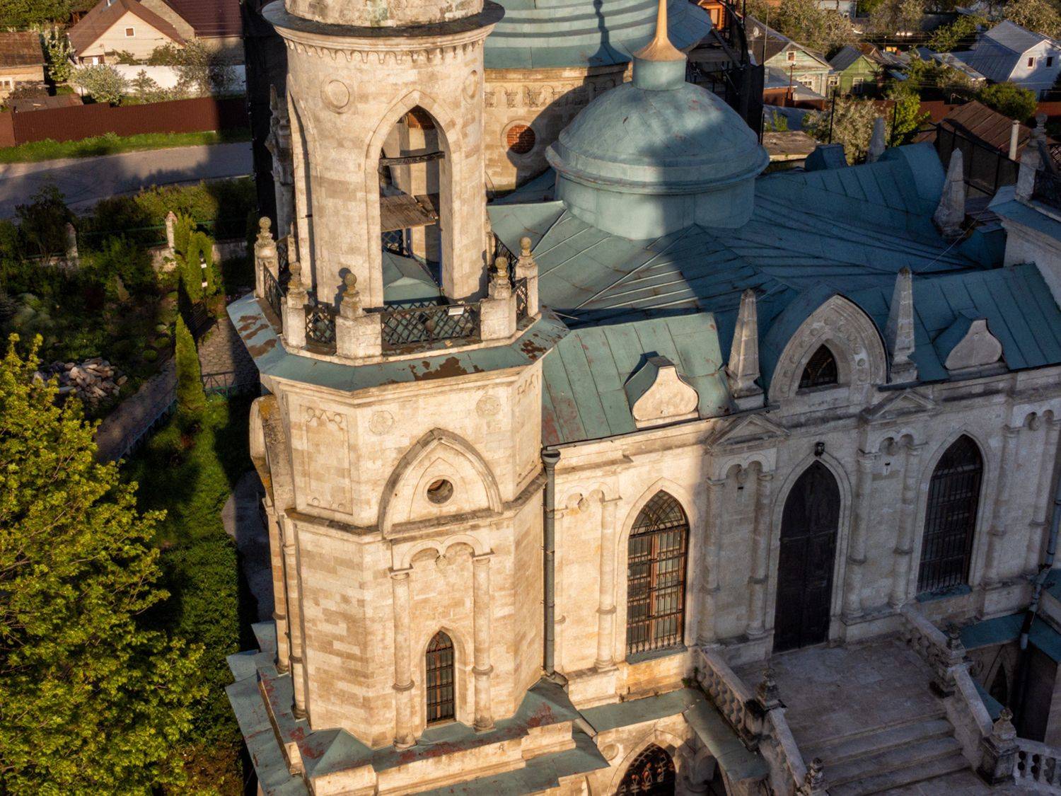 Владимирский храм в Быково. Автор: Лариса Дука Россия, Быково, аэро,церковь,храм, архитектура, Лариса Дука