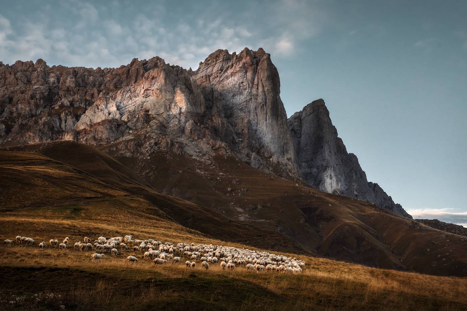 ингушетия, горы, закат,  кавказ, Zakharov Armen